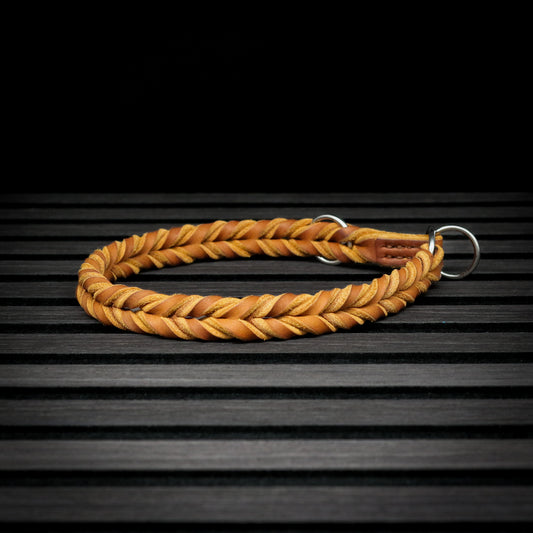 HALSBAND LUNA - ZUGSTOPP KOMPLETT GEFLOCHTEN