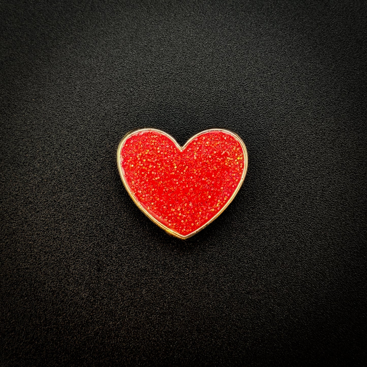 ROTES GLITZER HERZ
