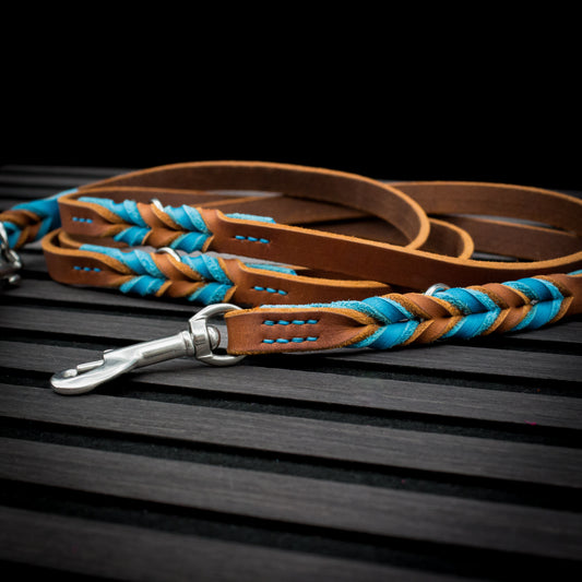 LEINE ELLA 2,5M - ZWEIFARBIG 4FACH VERSTELLBAR