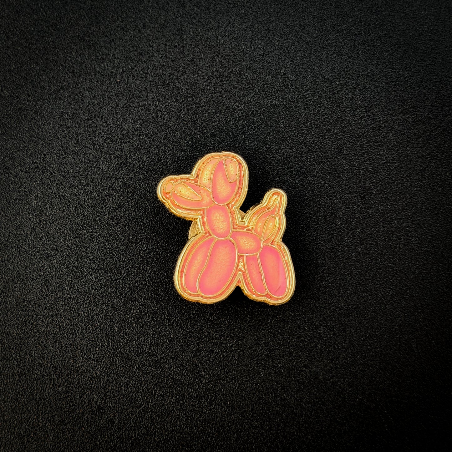 PINKER BALLON HUND