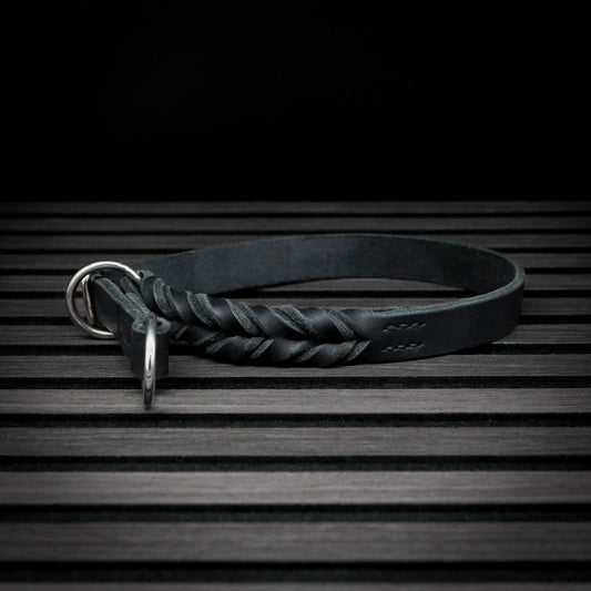 HALSBAND MILO - ZUGSTOPP EINFARBIG