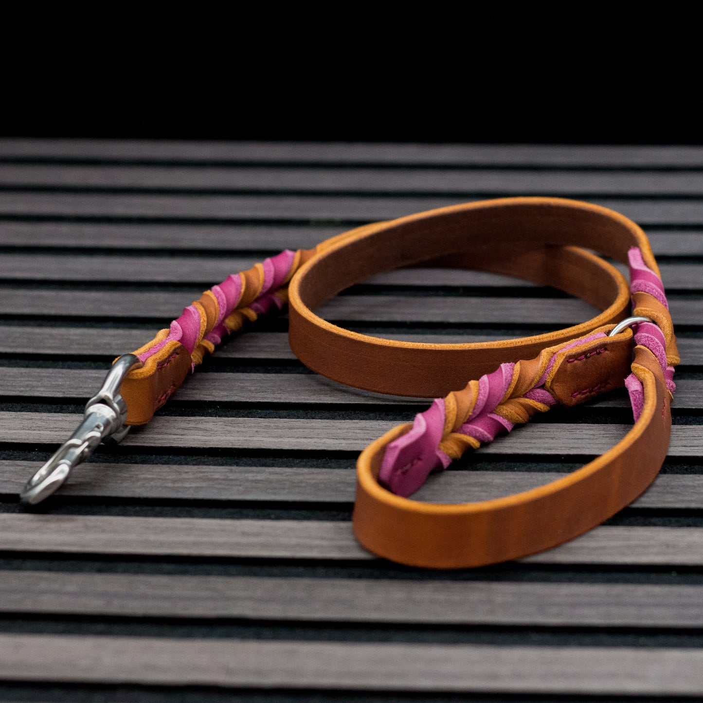 LEINE ELLA 1M - ZWEIFARBIG FESTE HANDSCHLAUFE