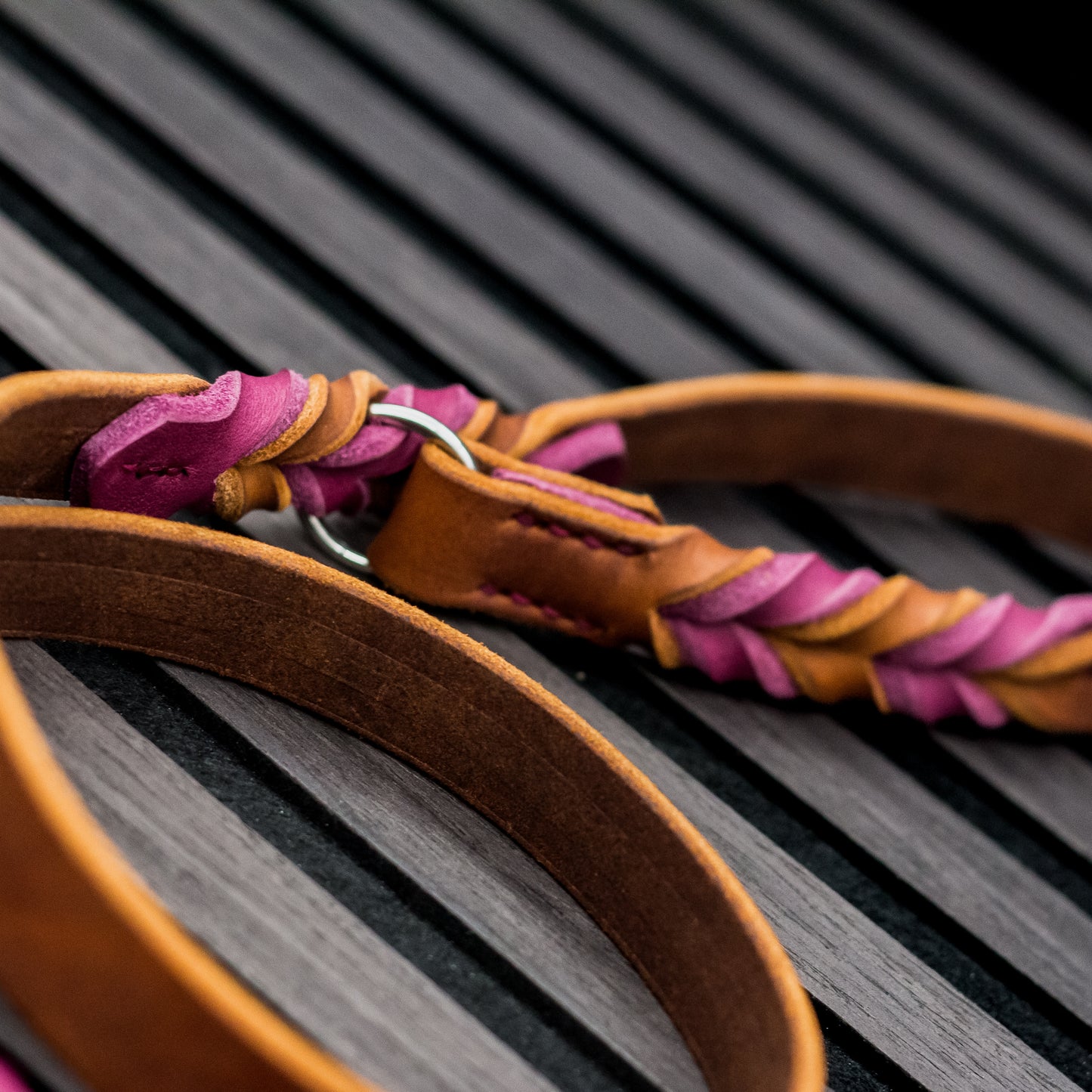 LEINE ELLA 1M - ZWEIFARBIG FESTE HANDSCHLAUFE